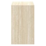 Artemis Contract Grade Tall Accent Table in Travertine 501-079TR_TAL 501 079TR TAL 3