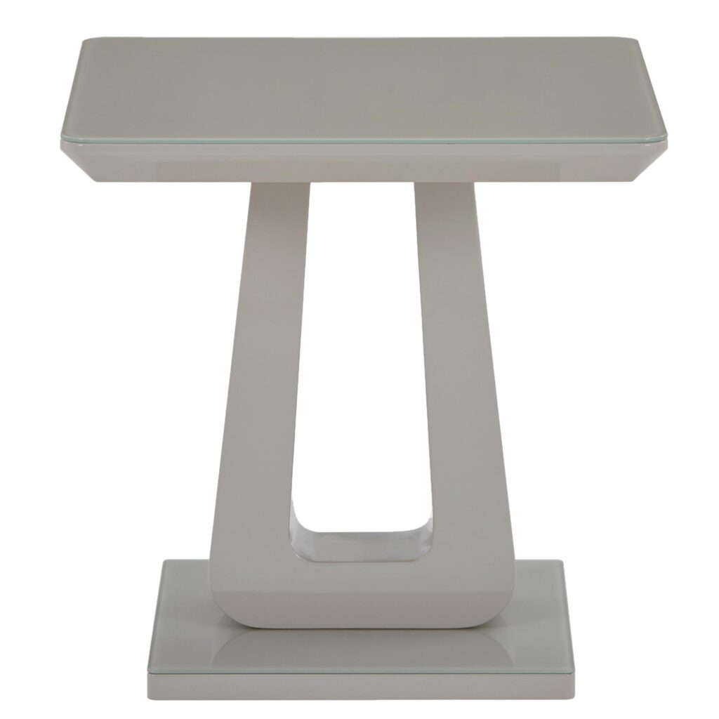 Corvus Accent Table in Warm Grey - Image 5