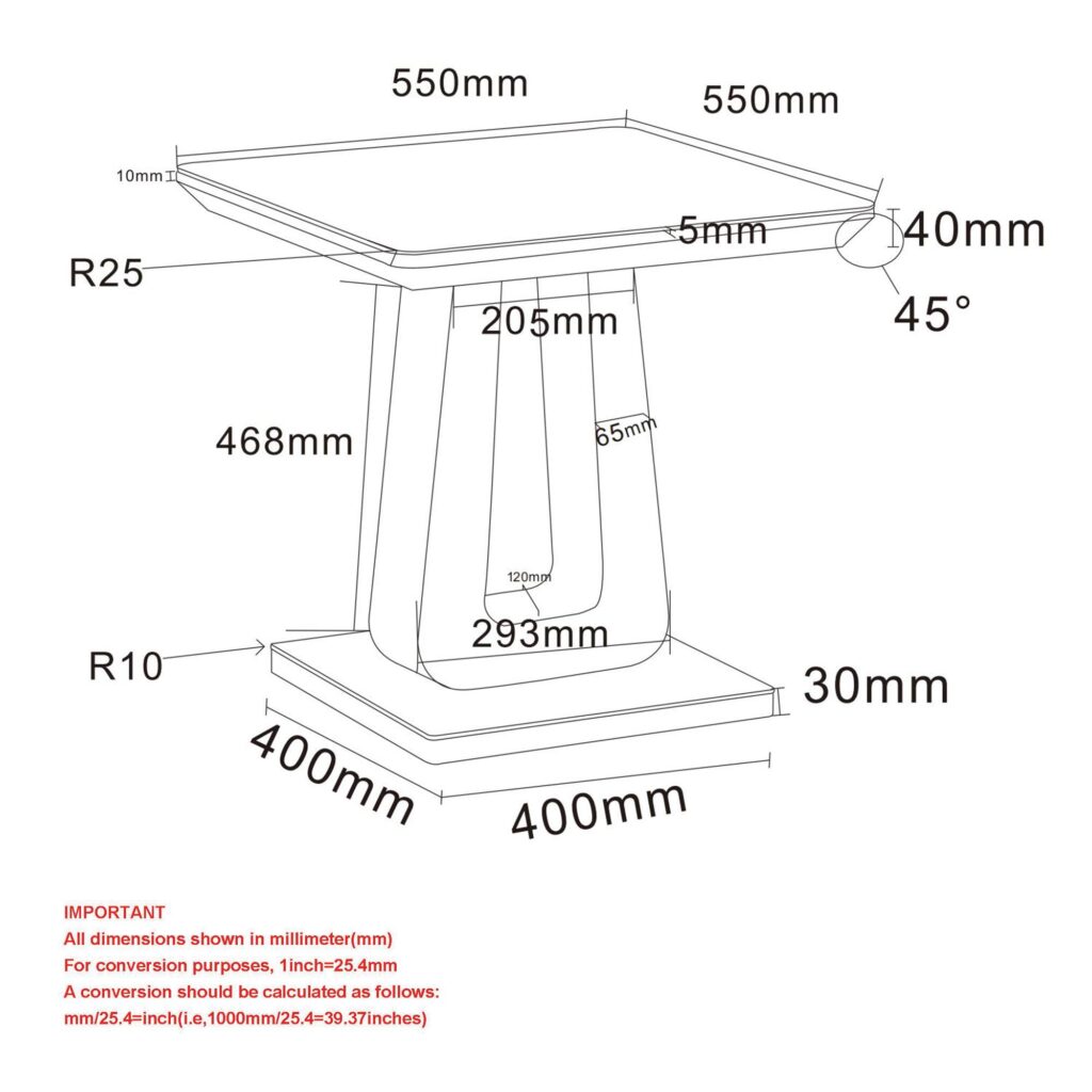 Corvus Accent Table in Warm Grey - Image 8