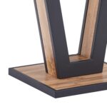 Forna Accent Table in Natural and Black 501-161NAT 501 161NAT 6