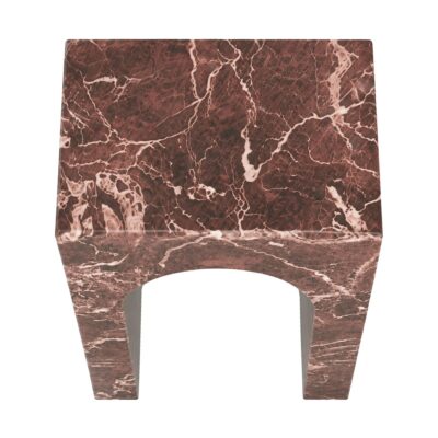 Atticus Square Accent Table in Red Levanto 11 Atticus Square Accent Table in Red Levanto 501-193RD 501 193RD 3
