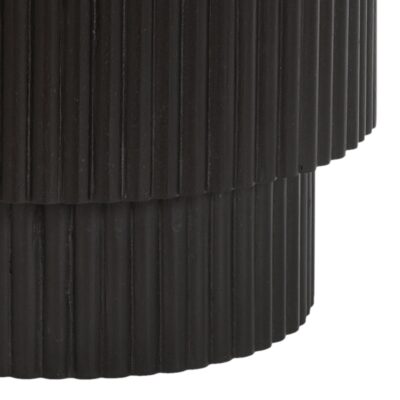 Reyna Round Accent Table with Storage in Black and White 14 Reyna Round Accent Table with Storage in Black and White 501-248BLK 501 248BLK 6