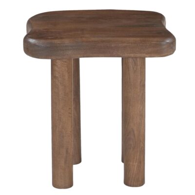Zaloa Organic Accent Table in Dark Walnut 501-272DWT 501 272DWT 2