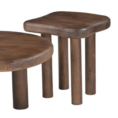 Zaloa Organic Accent Table in Dark Walnut 501-272DWT 501 272DWT 3