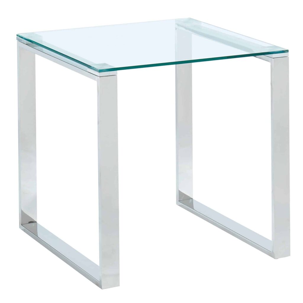 Zevon Accent Table in Silver