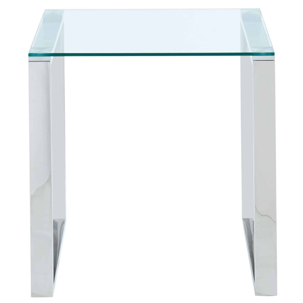 Zevon Accent Table in Silver - Image 4