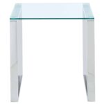 Zevon Accent Table in Silver 501-408CH 501 408CH 3