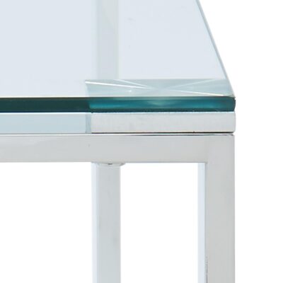 Zevon Accent Table in Silver 14 Zevon Accent Table in Silver 501-408CH 501 408CH 6