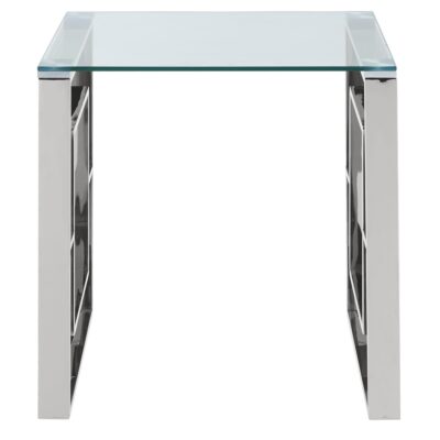 Eros Accent Table in Silver 501-482CH 501 482CH 4
