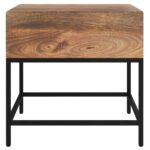 Ojas Accent Table in Natural Burnt and Black 501-513NT 501 513NT 3