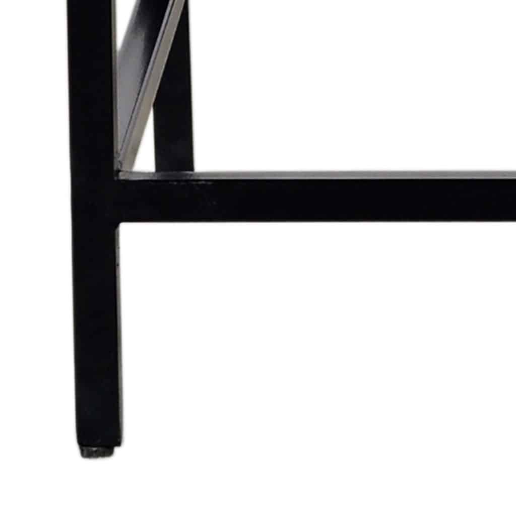 Ojas Accent Table in Natural Burnt and Black - Image 7