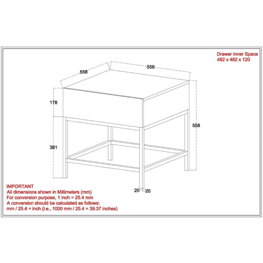 Ojas Accent Table in Natural Burnt and Black - Image 8