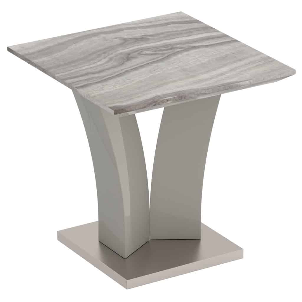 Napoli Accent Table in Light Grey 501-545GY 501 545GY