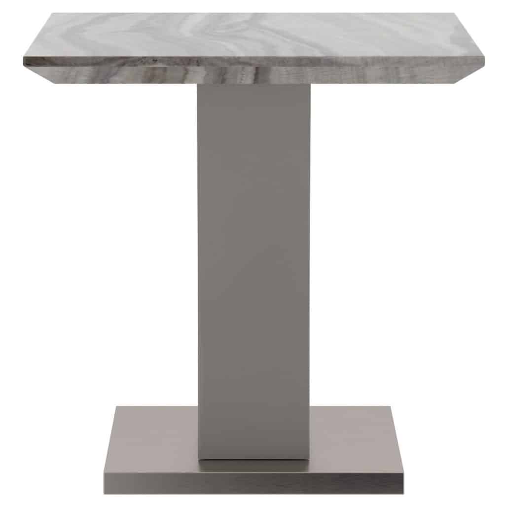 Napoli Accent Table in Light Grey - Image 4