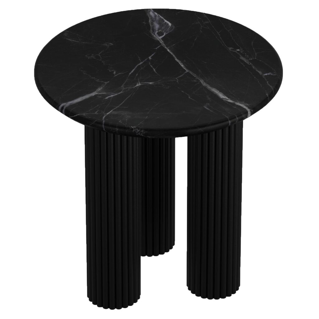 Jilsa Accent Table in Black - Image 3