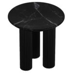 Jilsa Accent Table in Black 501-551BLK 501 551BLK 2
