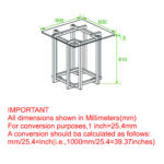 Florina Accent Table in Silver and Gold 501-561CH 501 561CH LD