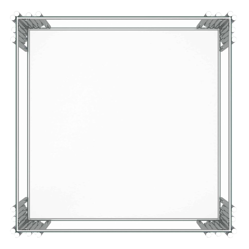 Estrel Large Accent Table in Silver - Image 4
