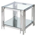 Estrel Large Accent Table in Silver 501-630CH_L 501 630CH L 4
