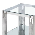 Estrel Large Accent Table in Silver 501-630CH_L 501 630CH L 5
