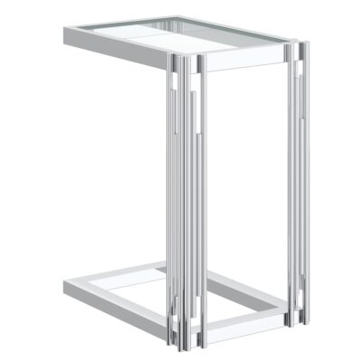Estrel Small Accent Table in Silver 10 Estrel Small Accent Table in Silver 501-630CH_S 501 630CH S 2