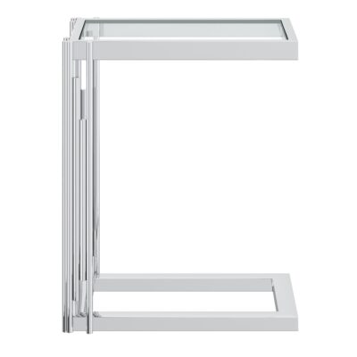 Estrel Small Accent Table in Silver 11 Estrel Small Accent Table in Silver 501-630CH_S 501 630CH S 3