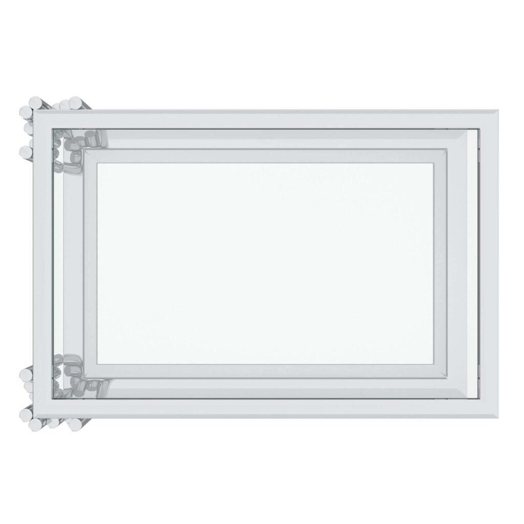 Estrel Small Accent Table in Silver - Image 6