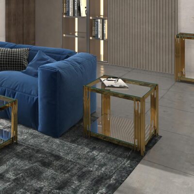 Estrel Large Accent Table in Gold 501-630GL_L 501 630GL L 1