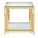 Estrel Large Accent Table in Gold 501-630GL_L 501 630GL L 2