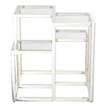 Casini Accent Table in Silver 501-632CH 501 632CH 2