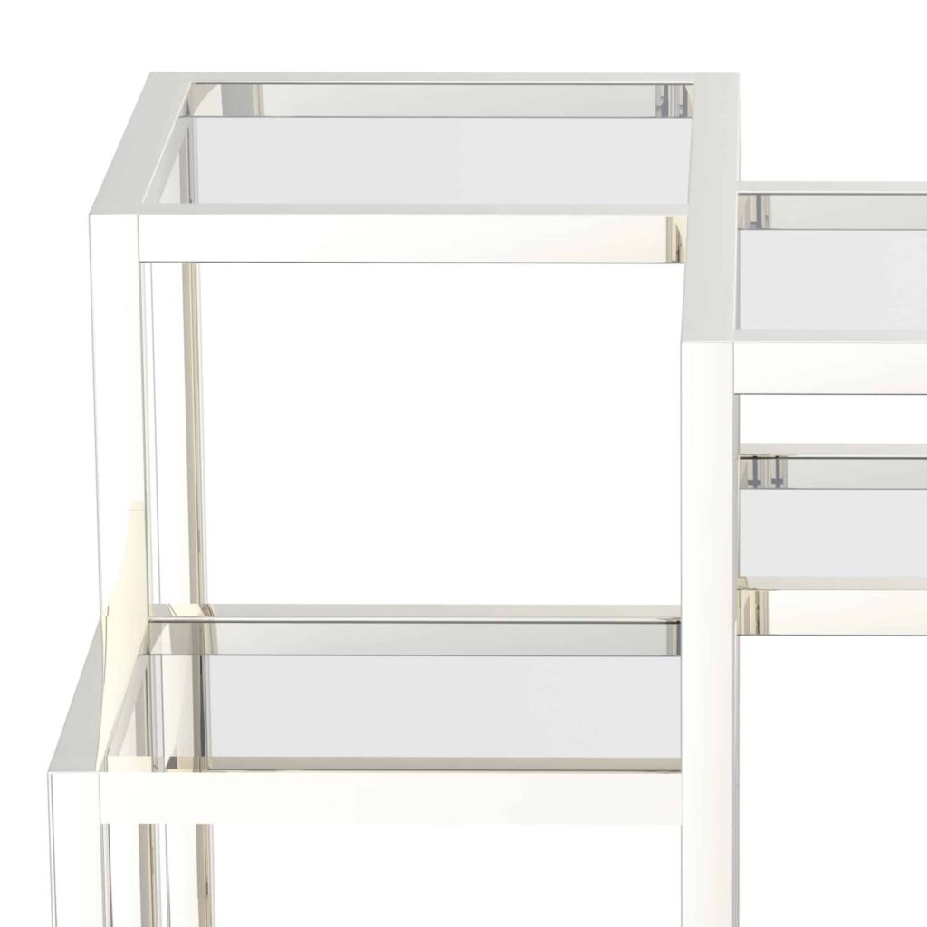 Casini Accent Table in Silver - Image 7