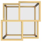 Casini Accent Table in Gold 501-632GL 501 632GL 3