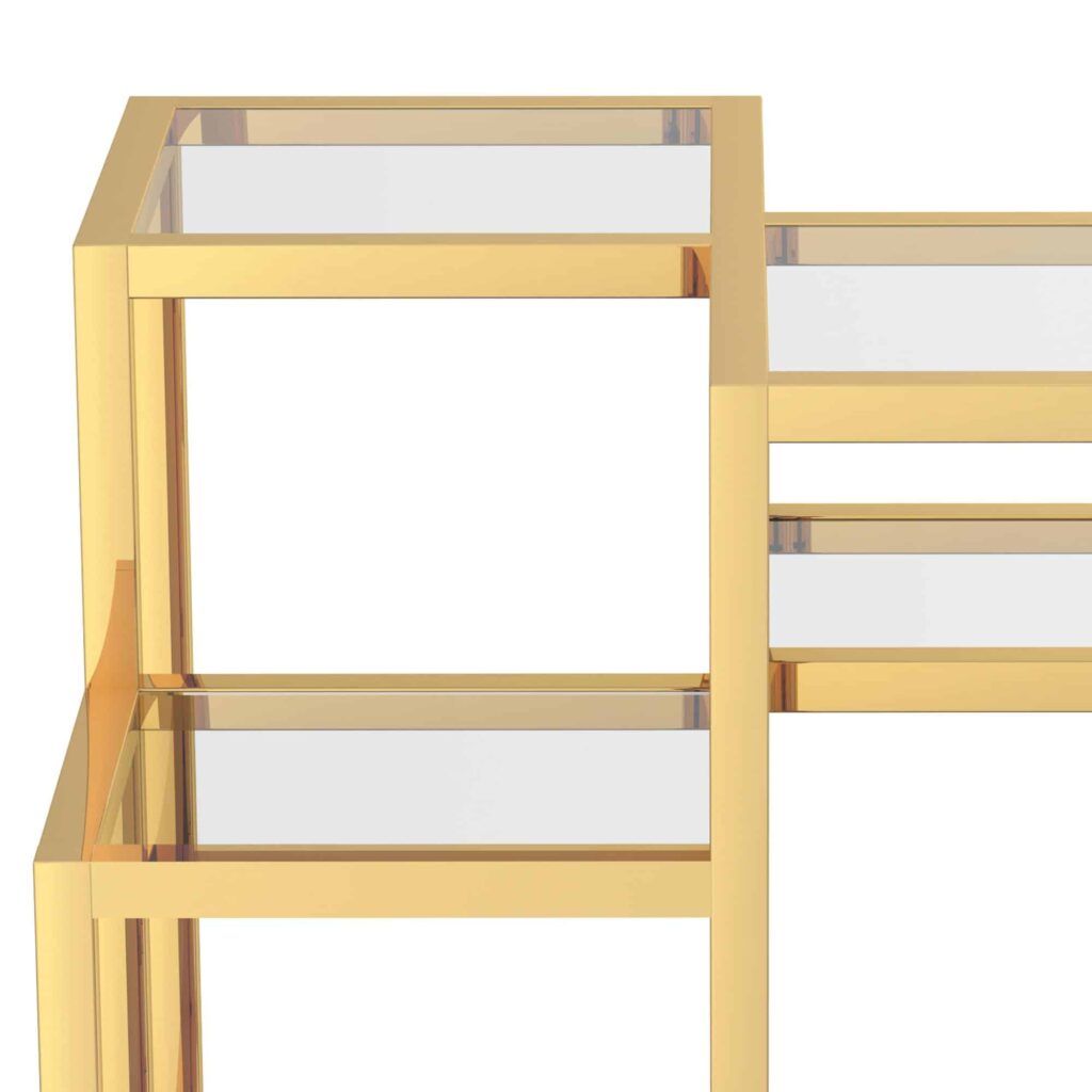Casini Accent Table in Gold - Image 7