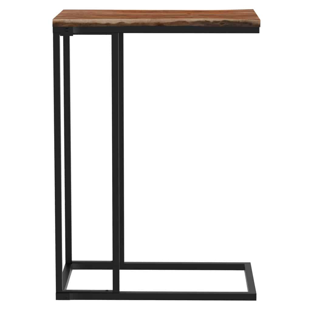 Jivin Accent Table in Natural and Black - Image 2
