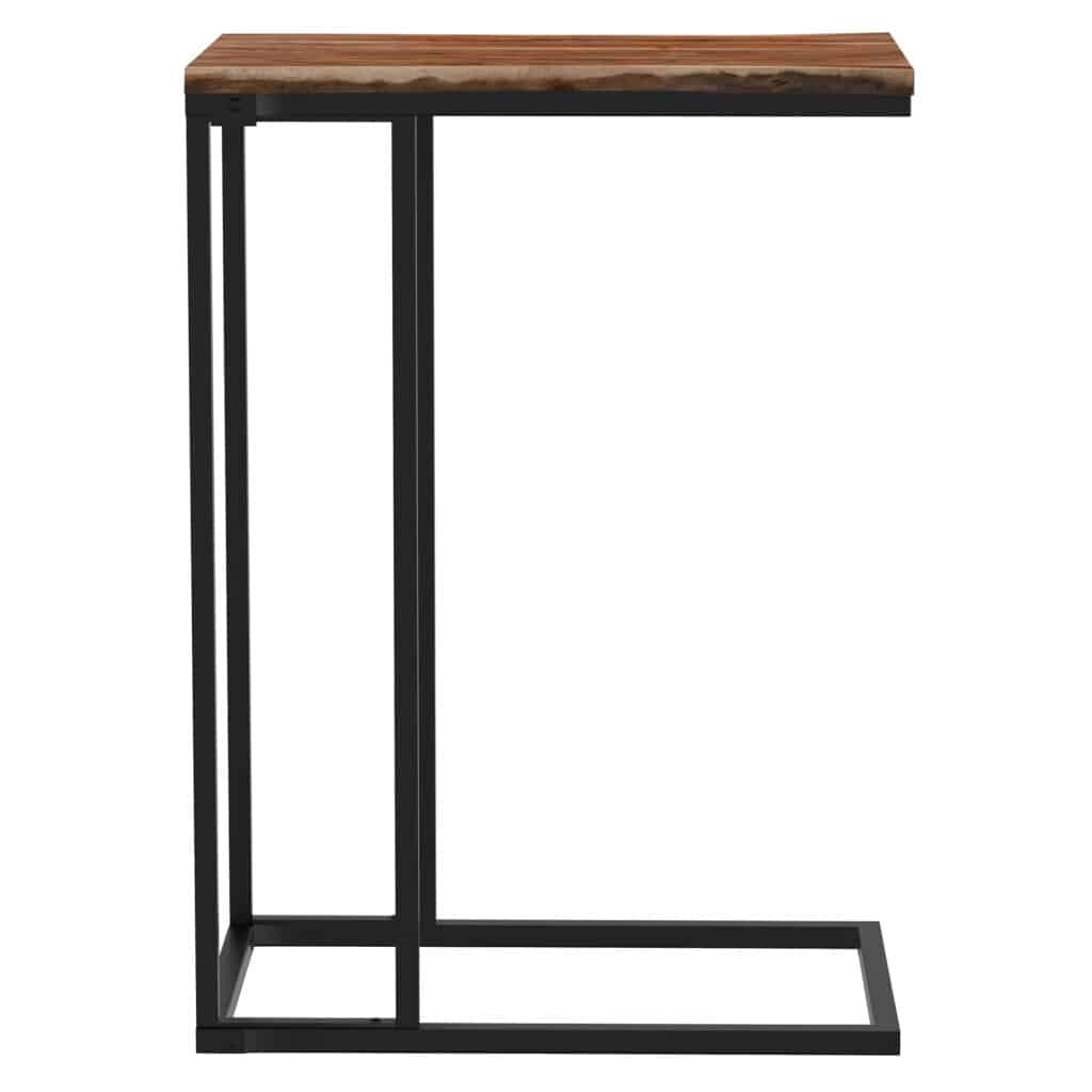 Jivin Accent Table in Natural and Black 501-676NAT 501 676NAT 1