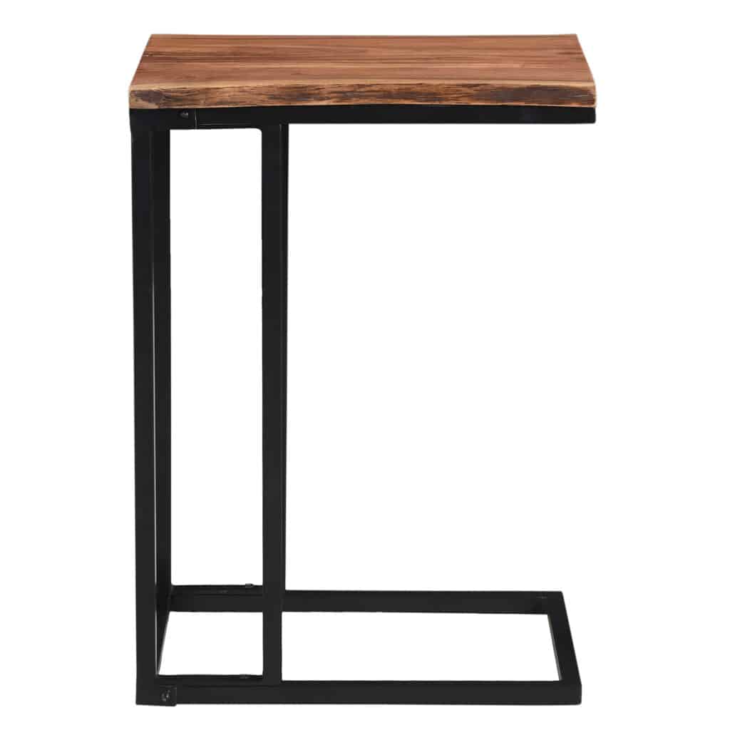 Jivin Accent Table in Natural and Black - Image 3