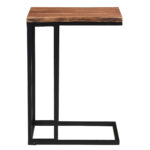 Jivin Accent Table in Natural and Black 501-676NAT 501 676NAT 2