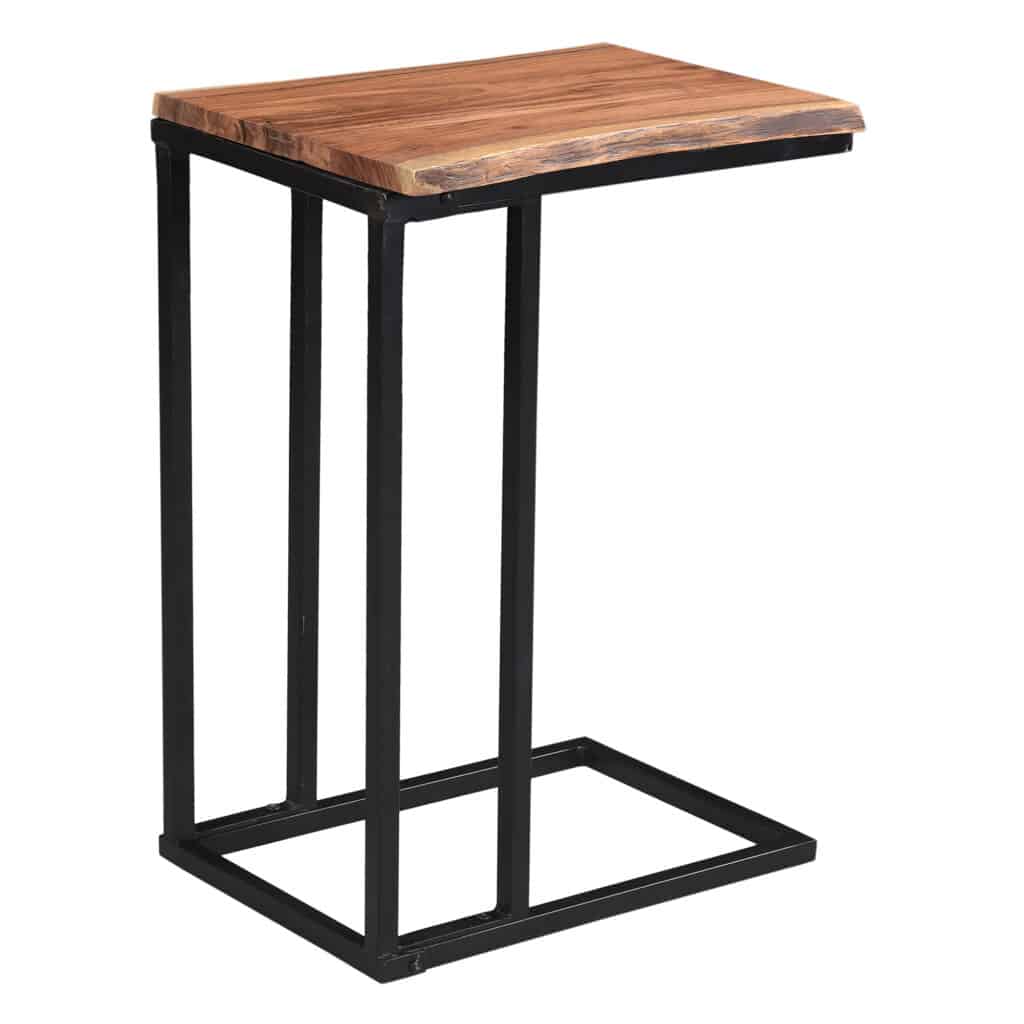 Jivin Accent Table in Natural and Black 501-676NAT 501 676NAT 4