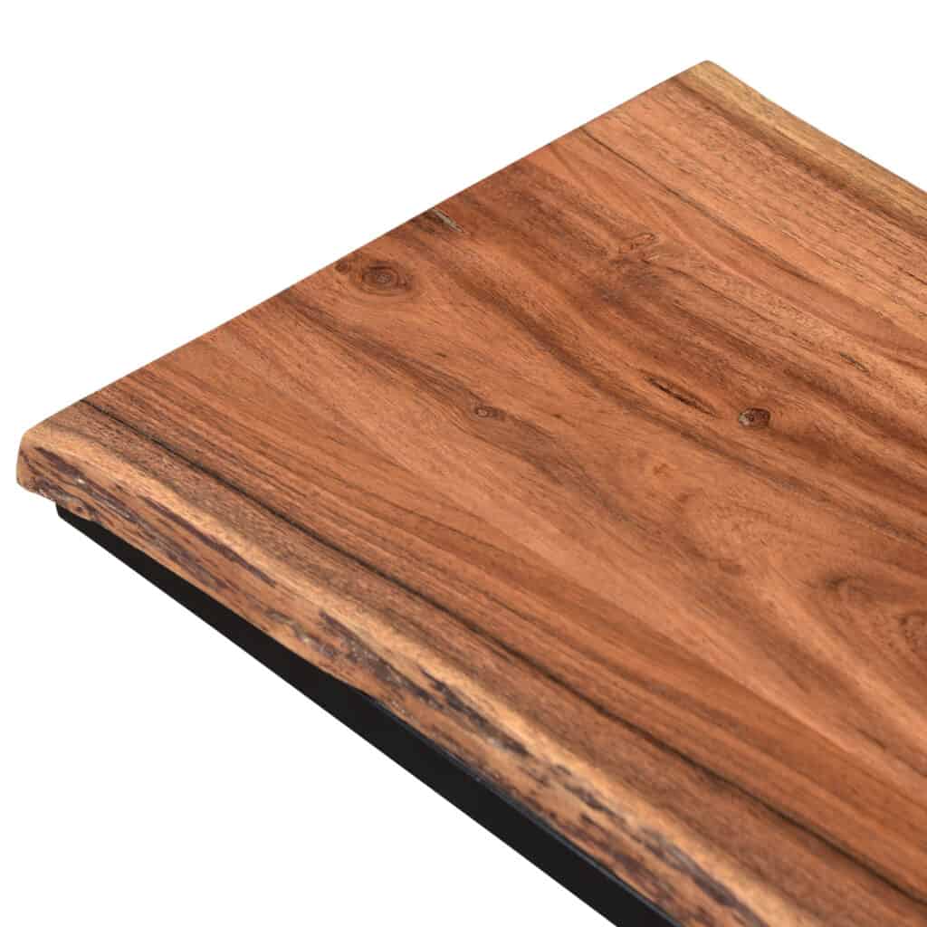 Jivin Accent Table in Natural and Black - Image 7