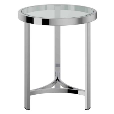 Strata Accent Table in Chrome 501-746 501 746 3