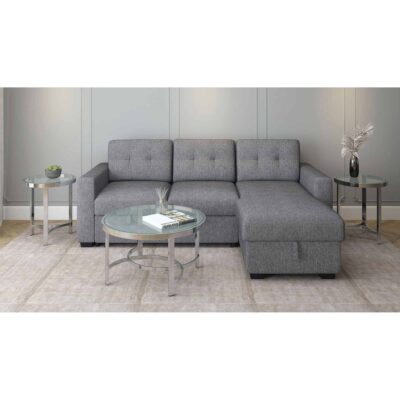 Strata Accent Table in Chrome 501-746 501 746 6