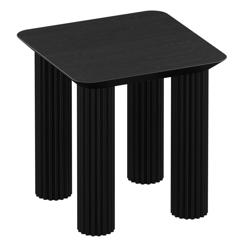 Sangra Accent Table in Black - Image 3