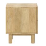 Sangra 2 Drawer Accent Table in Natural 501-751DR_NAT 501 751DR NAT 3