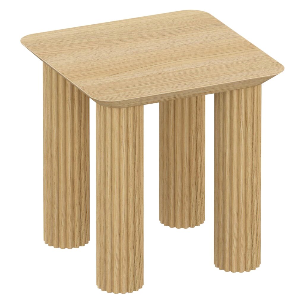 Sangra Accent Table in Natural - Image 3