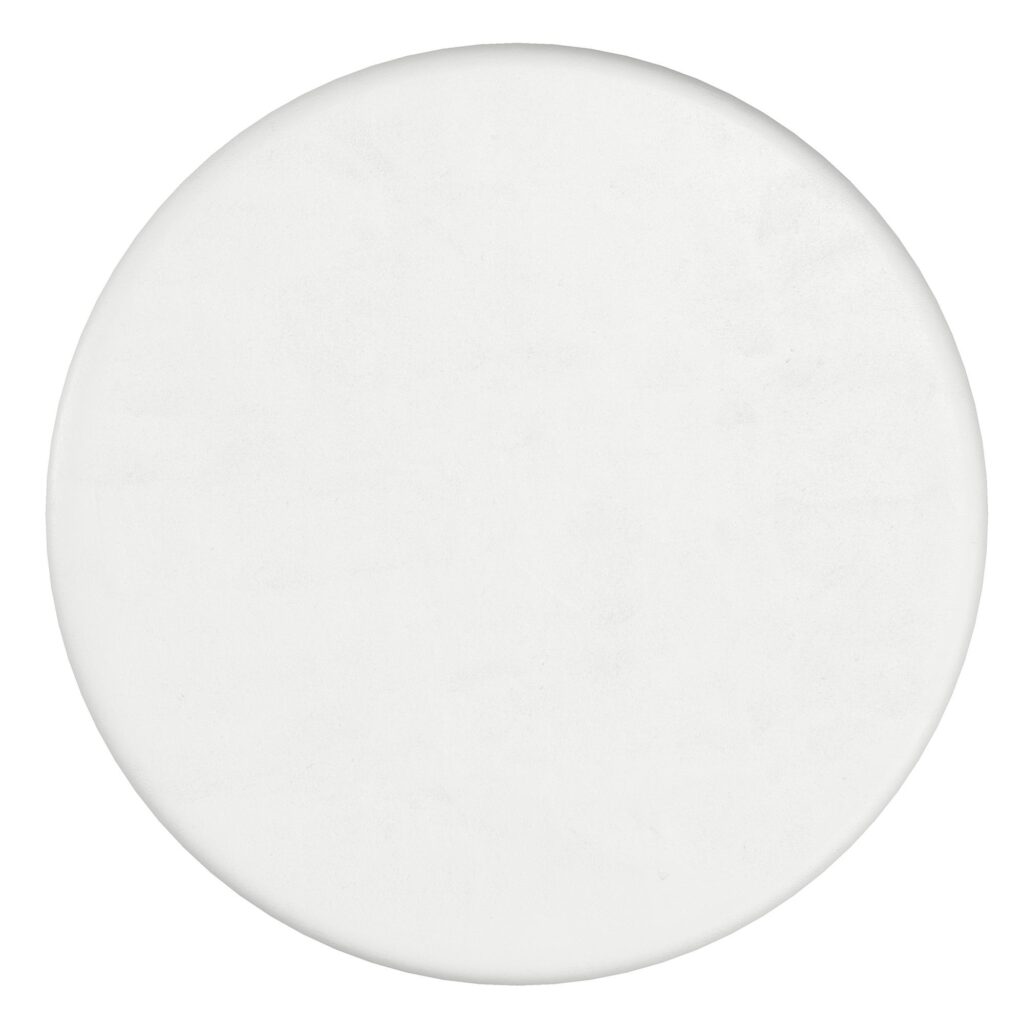 Galio Round Accent Table in White - Image 7