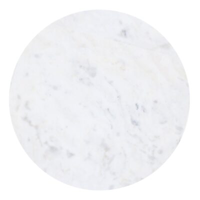 Alora Accent Table in Black and White and Brushed Gold 501-924WT 501 924WT 6