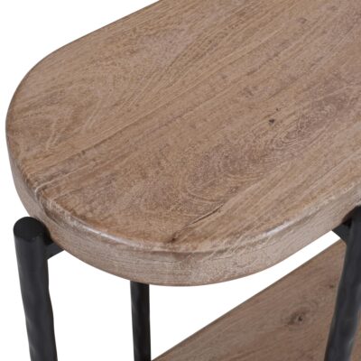 Johar Console Table, 52" in Natural and Black 502-068NAT 502 068NAT 4