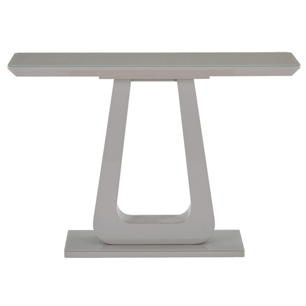 Corvus Console Table in Warm Grey - Image 5