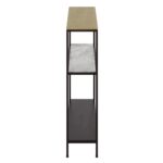 Izzy Console Table in Antique Gold and Black 502-179GL_BK 502 179GL BK 3