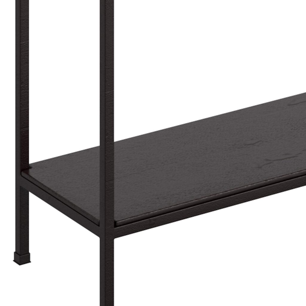 Izzy Console Table in Antique Gold and Black - Image 6